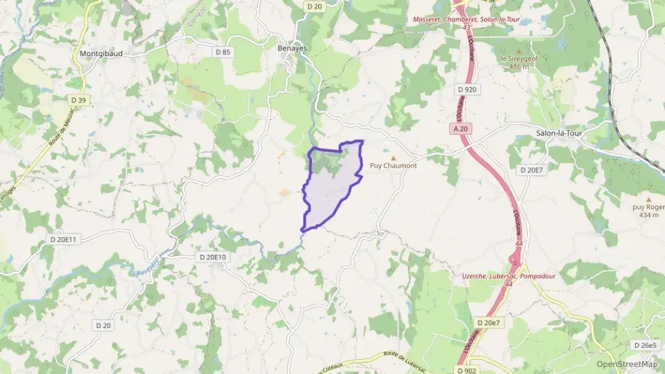 Maison 62 m² trois pièces à vendre à Salon-la-Tour Maison 62 m² trois pièces à vendre à Salon-la-Tour