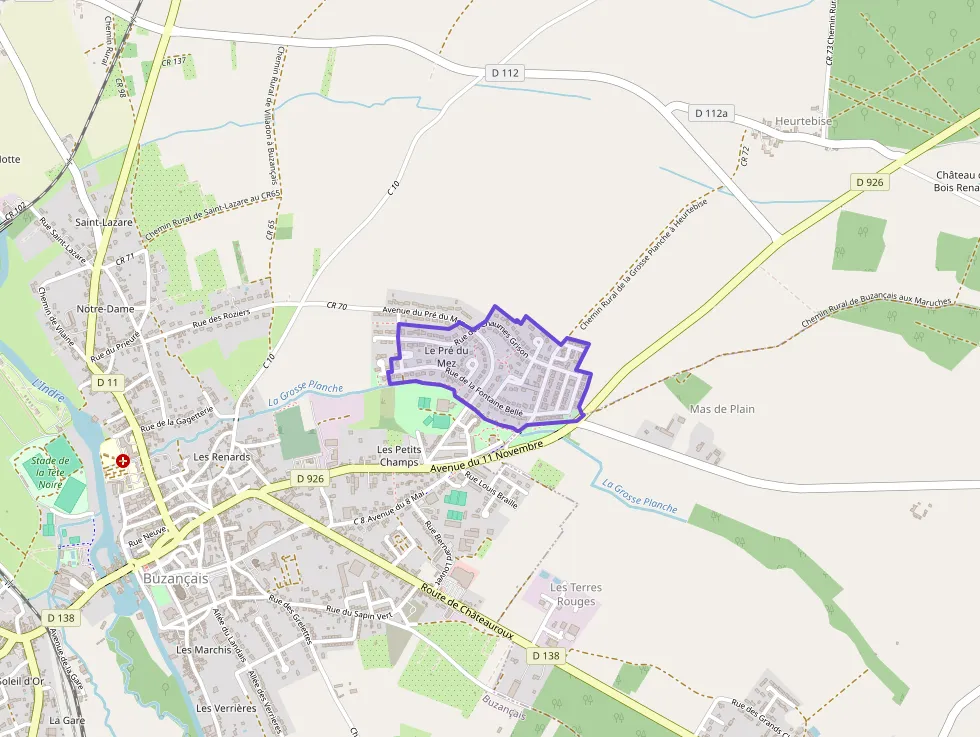 Maison 87 m² quatre pièces à vendre à Buzançais