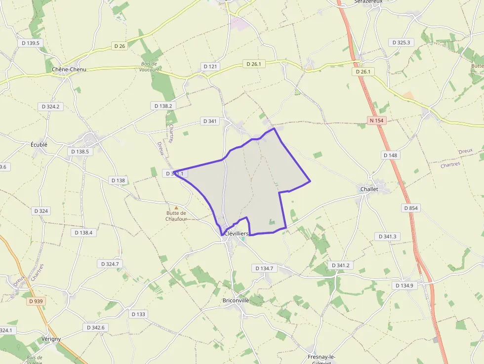 Maison 96 m² quatre pièces à vendre à Clévilliers