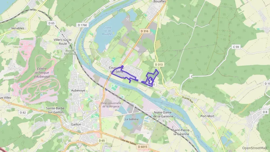 Maison 65 m² quatre pièces à vendre à Courcelles-sur-Seine