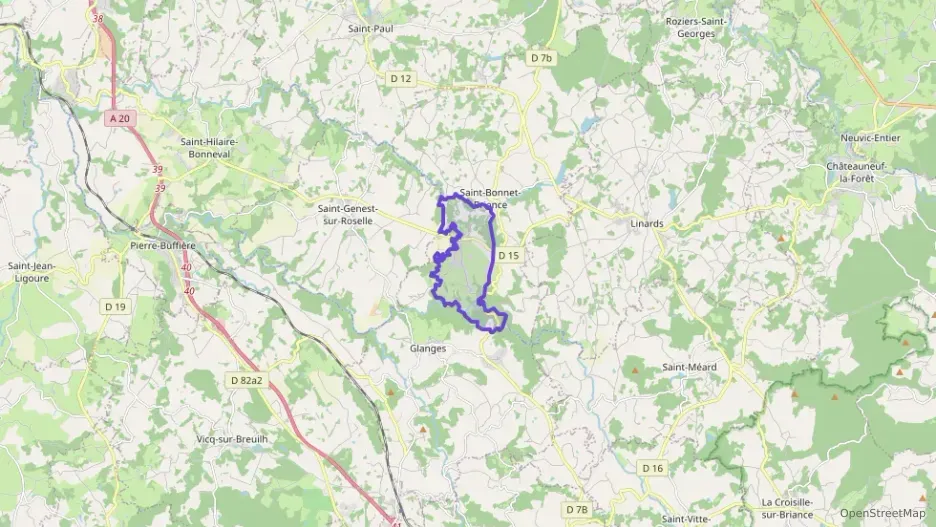 Maison 90 m² trois pièces à vendre à Saint-Bonnet-Briance