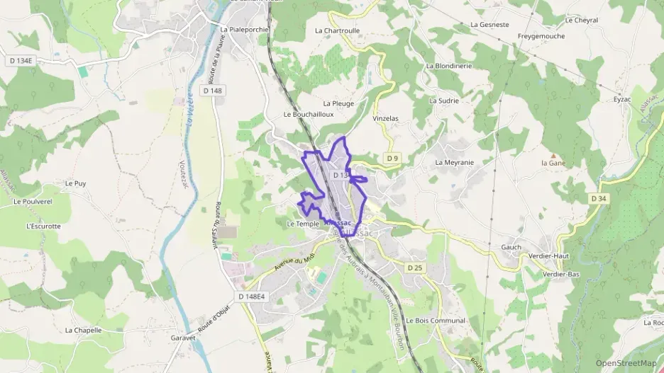 Maison 70 m² trois pièces à vendre à Allassac