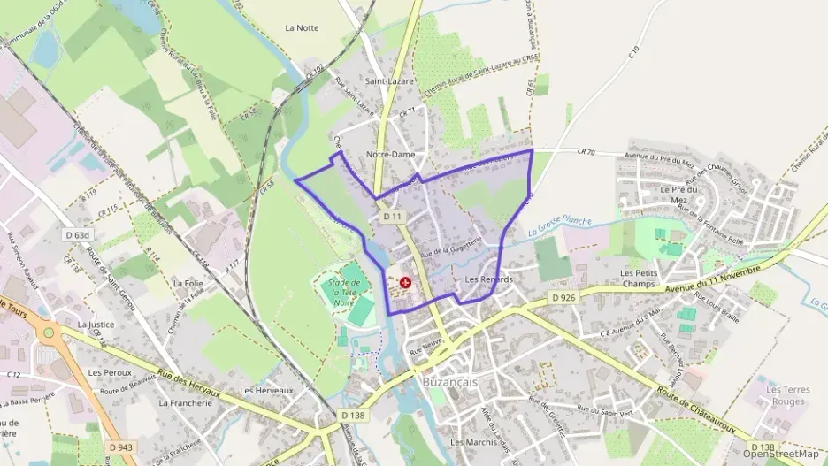 Maison 84 m² trois pièces à vendre à Buzançais