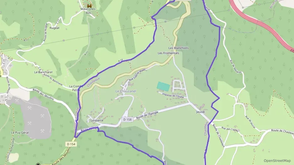 Maison 102 m² quatre pièces à vendre à Chasteaux Maison 102 m² quatre pièces à vendre à Chasteaux