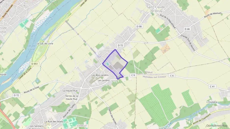 Maison 87 m² cinq pièces à vendre à Vineuil