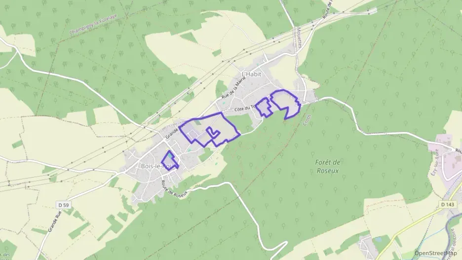 Maison 140 m² six pièces à vendre à Bois-le-Roi