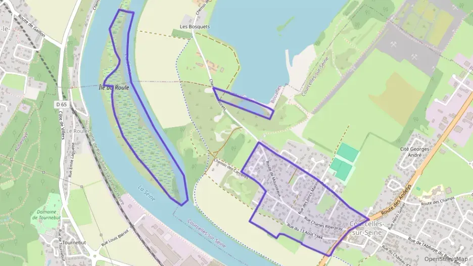 Maison 70 m² trois pièces à vendre à Courcelles-sur-Seine