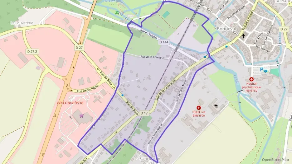 Maison 62 m² quatre pièces à vendre à Bonneval Maison 62 m² quatre pièces à vendre à Bonneval