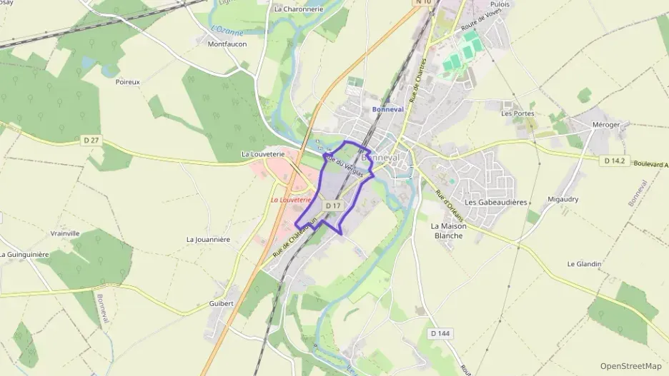 Maison 62 m² quatre pièces à vendre à Bonneval Maison 62 m² quatre pièces à vendre à Bonneval