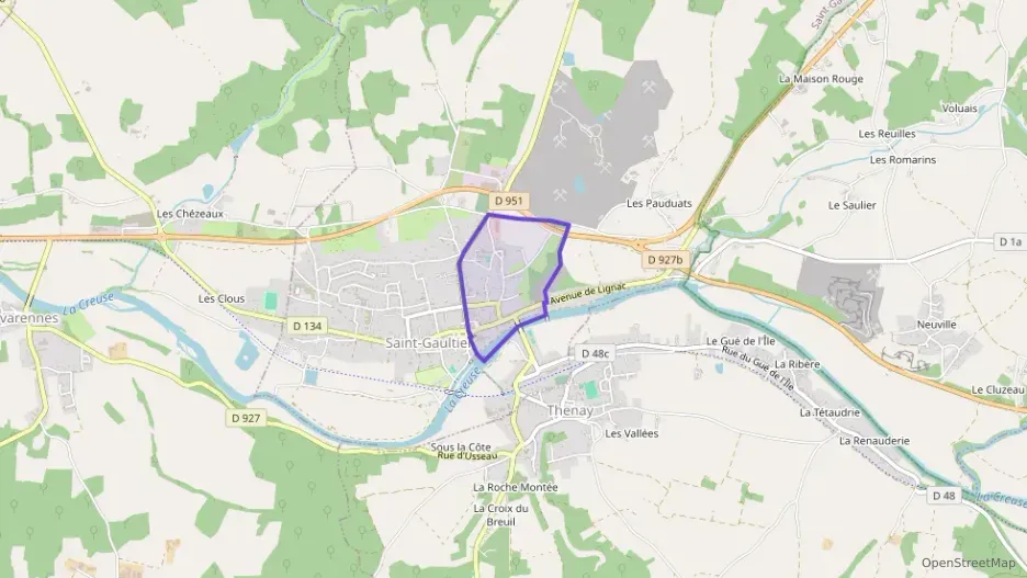 Maison 160 m² sept pièces à vendre à Saint-Gaultier