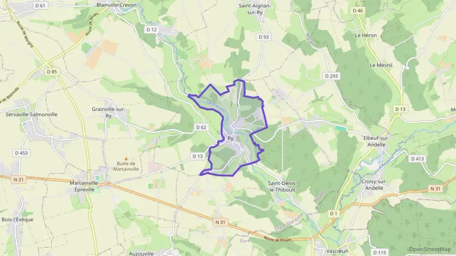 Maison 91 m² cinq pièces à vendre à Ry Maison 91 m² cinq pièces à vendre à Ry