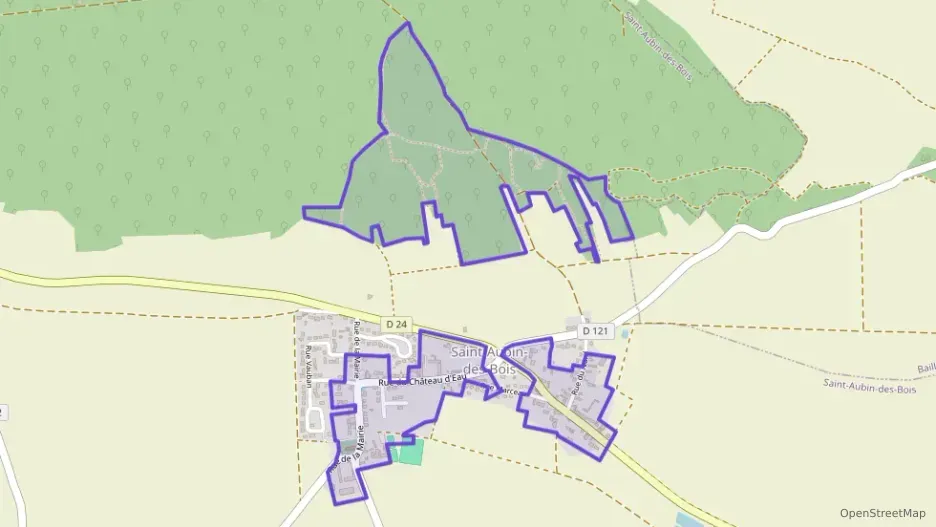 Maison 110 m² trois pièces à vendre à Saint-Aubin-des-Bois