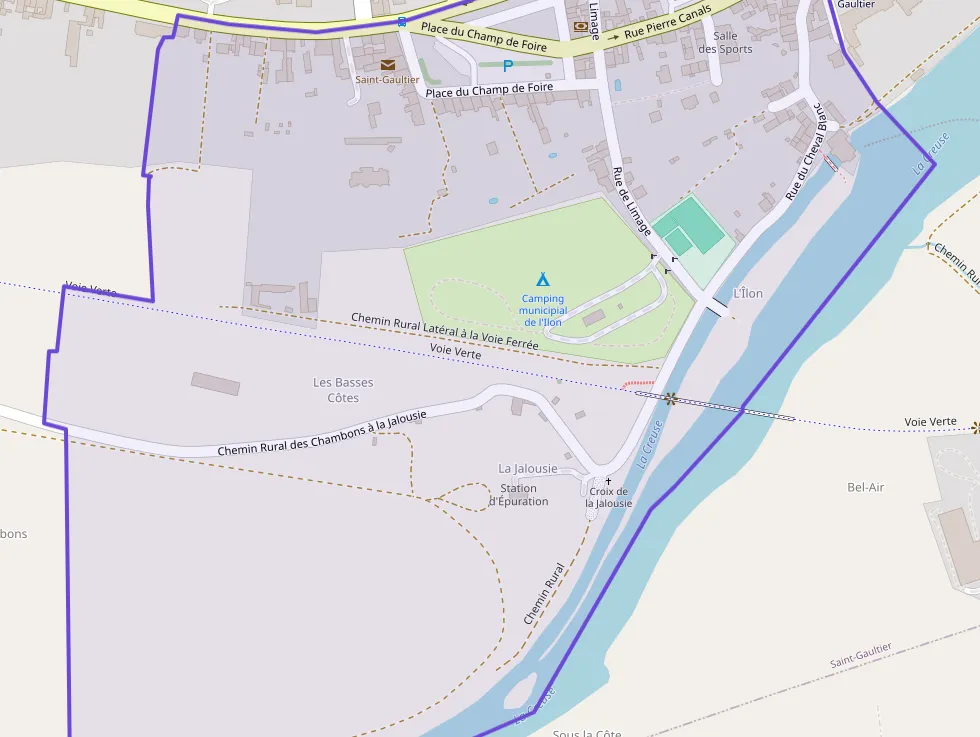 Maison 60 m² quatre pièces à vendre à Saint-Gaultier