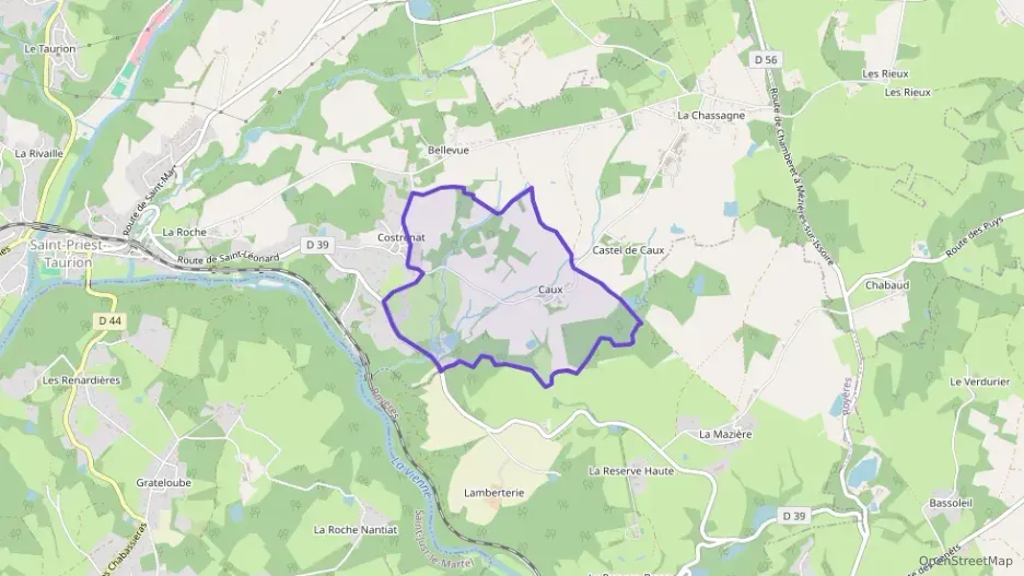 Maison 118 m² six pièces à vendre à Saint-Priest-Taurion