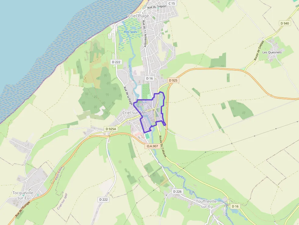 Maison 90 m² quatre pièces à vendre à Criel-sur-Mer