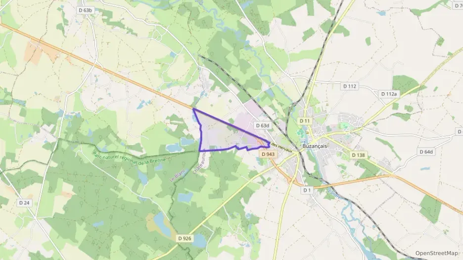 Maison 86 m² quatre pièces à vendre à Buzançais