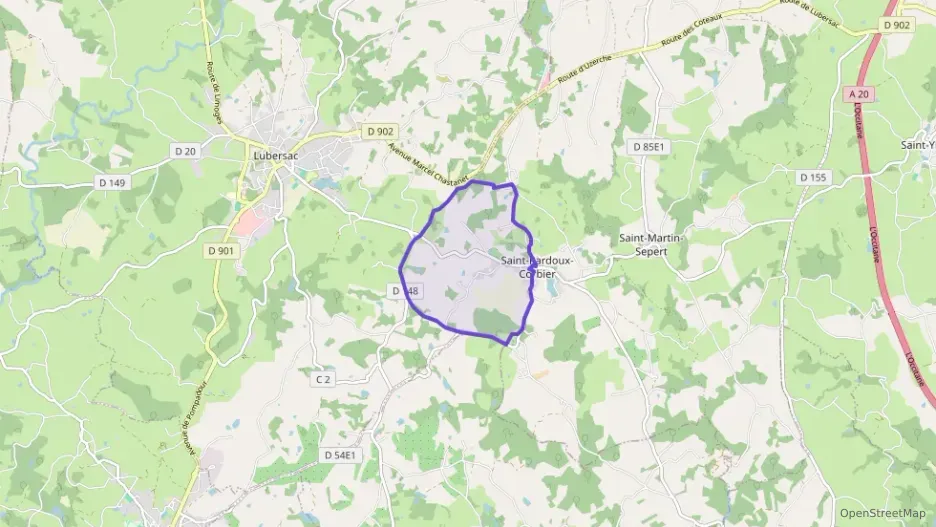 Maison 80 m² quatre pièces à vendre à Saint-Pardoux-Corbier