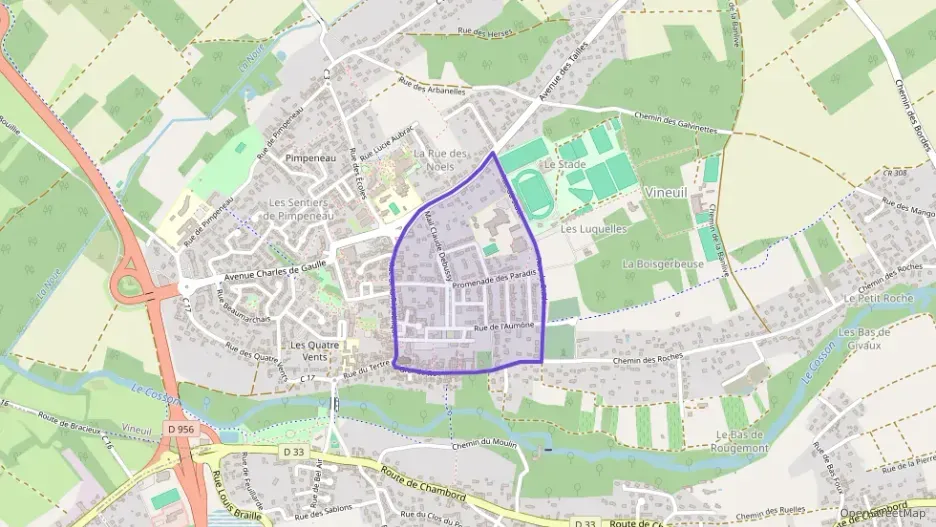 Maison 111 m² cinq pièces à vendre à Vineuil Maison 111 m² cinq pièces à vendre à Vineuil