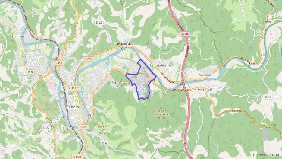 Maison 80 m² trois pièces à vendre à Cahors