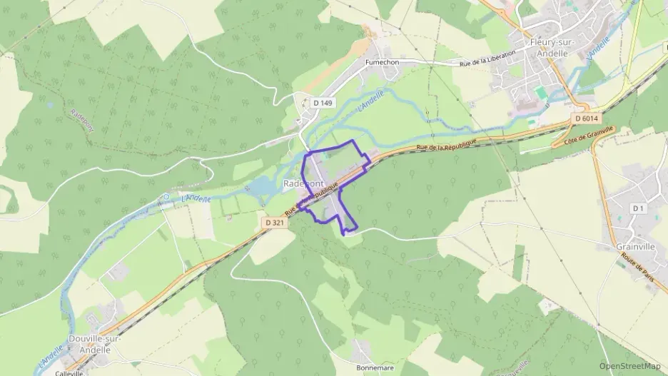 Maison 55 m² deux pieces à vendre à Radepont Maison 55 m² deux pieces à vendre à Radepont