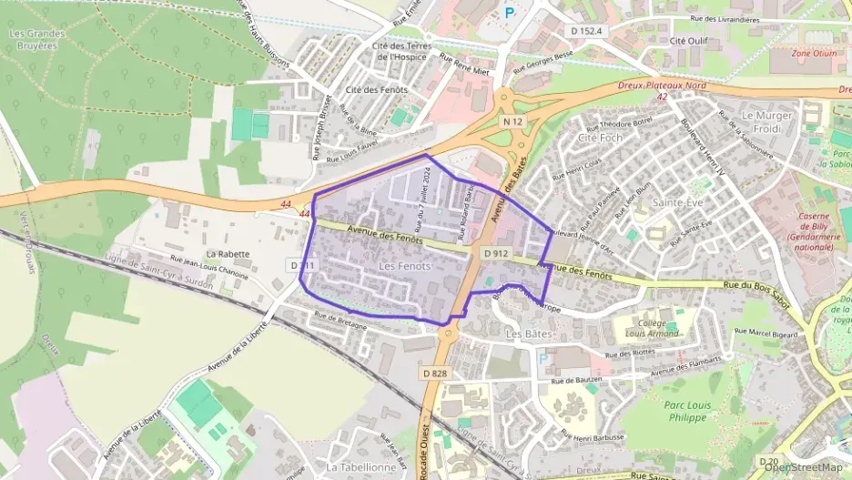 Maison 98 m² quatre pièces à vendre à Dreux