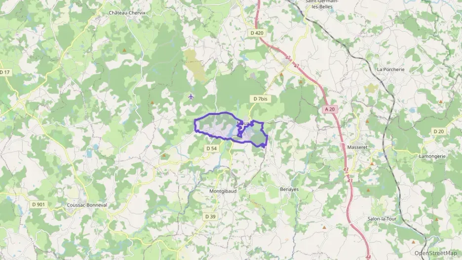 Maison 103 m² quatre pièces à vendre à Meuzac