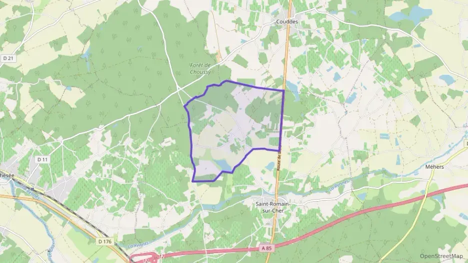 Maison 85 m² quatre pièces à vendre à Saint-Romain-sur-Cher