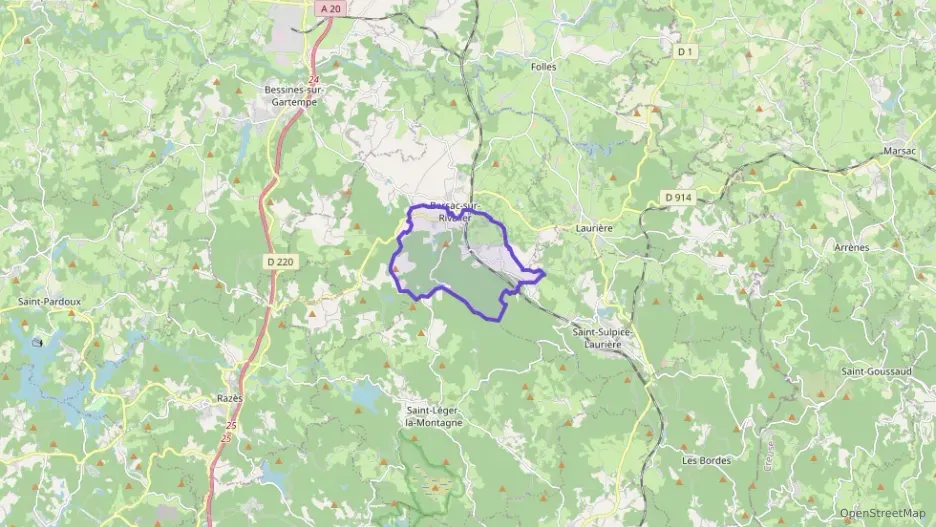 Maison 72 m² trois pièces à vendre à Bersac-sur-Rivalier