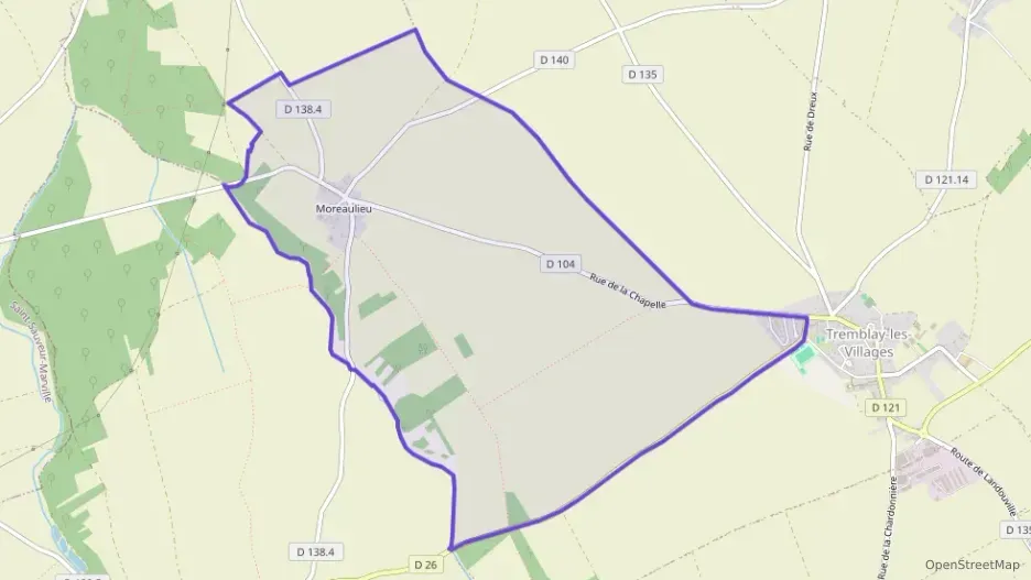 Maison 100 m² quatre pièces à vendre à Tremblay-les-Villages