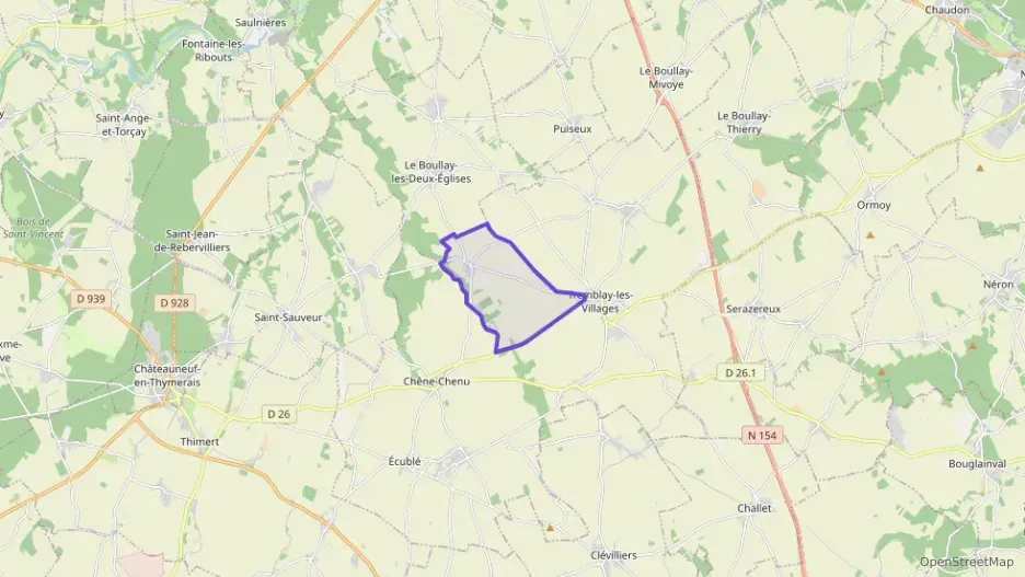 Maison 100 m² quatre pièces à vendre à Tremblay-les-Villages