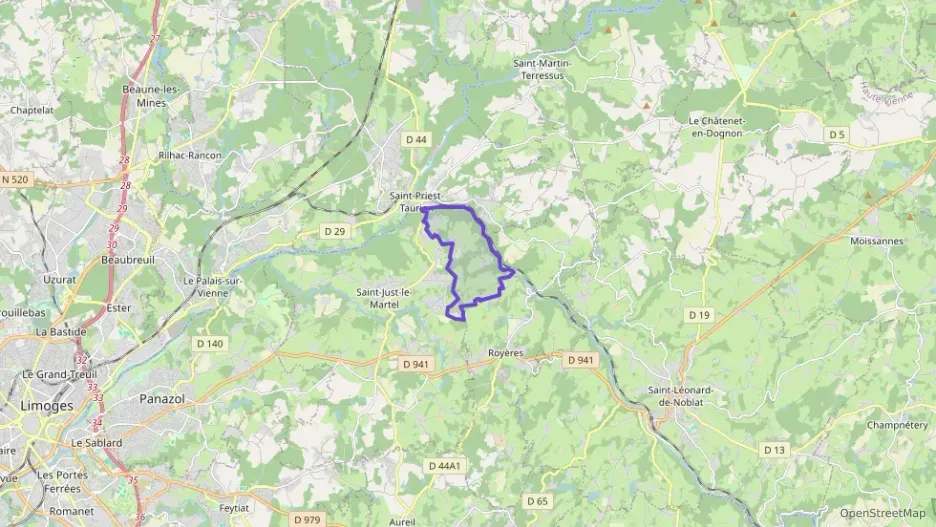 Maison 90 m² trois pièces à vendre à Saint-Just-le-Martel