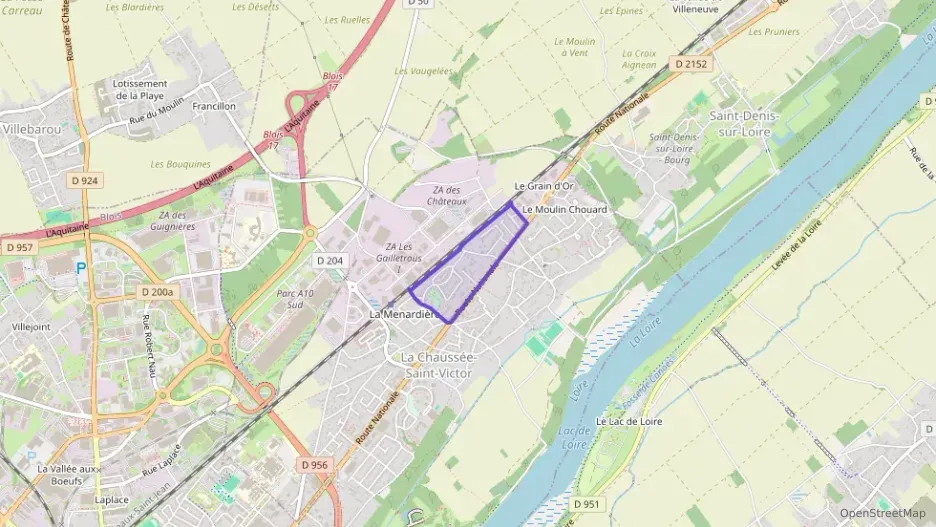 Maison 93 m² cinq pièces à vendre à La Chaussée-Saint-Victor