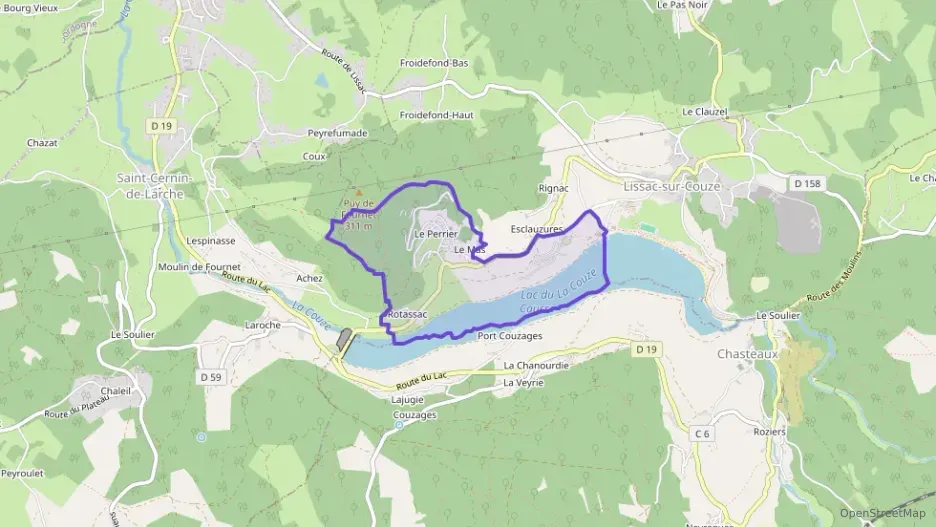 Maison 137 m² trois pièces à vendre à Lissac-sur-Couze