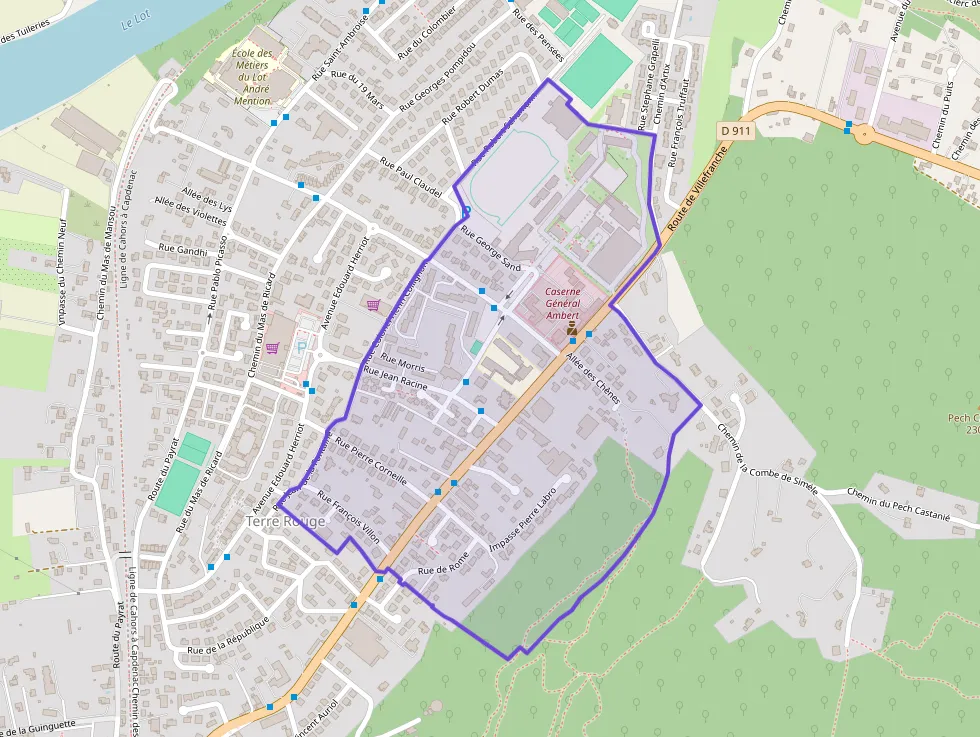 Maison 80 m² quatre pièces à vendre à Cahors