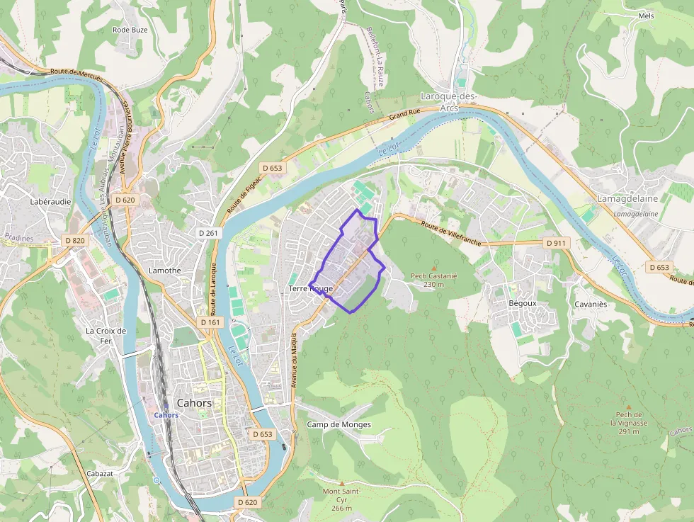 Maison 80 m² quatre pièces à vendre à Cahors