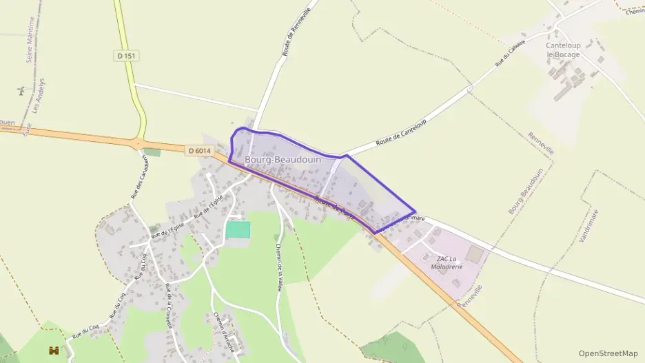 Maison 62 m² trois pièces à vendre à Bourg-Beaudouin Maison 62 m² trois pièces à vendre à Bourg-Beaudouin