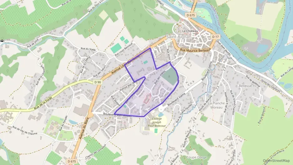 Maison 79 m² quatre pièces à vendre à Saint-Aignan