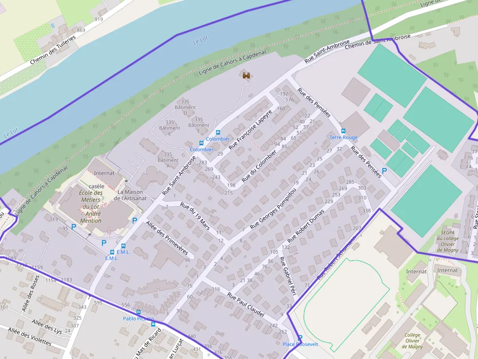 Maison 93 m² quatre pièces à vendre à Cahors