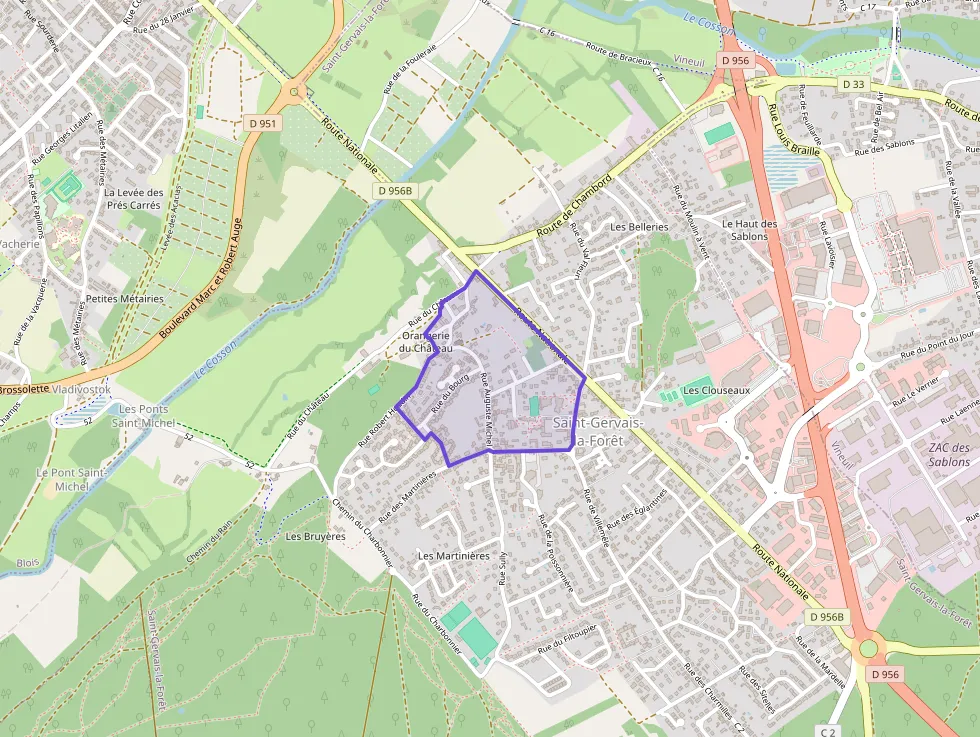 Maison 84 m² trois pièces à vendre à Saint-Gervais-la-Forêt