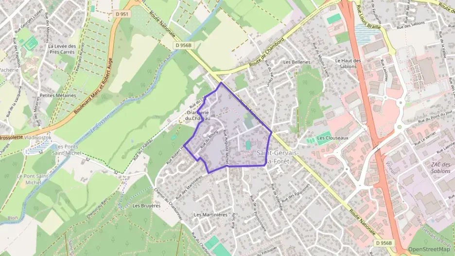 Maison 84 m² trois pièces à vendre à Saint-Gervais-la-Forêt Maison 84 m² trois pièces à vendre à Saint-Gervais-la-Forêt