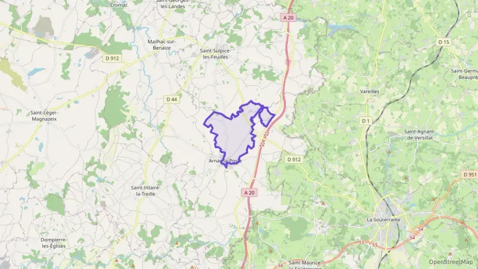 Maison 95 m² quatre pièces à vendre à Arnac-la-Poste