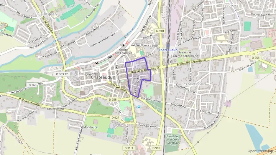 Maison 74 m² trois pièces à vendre à Châteaudun