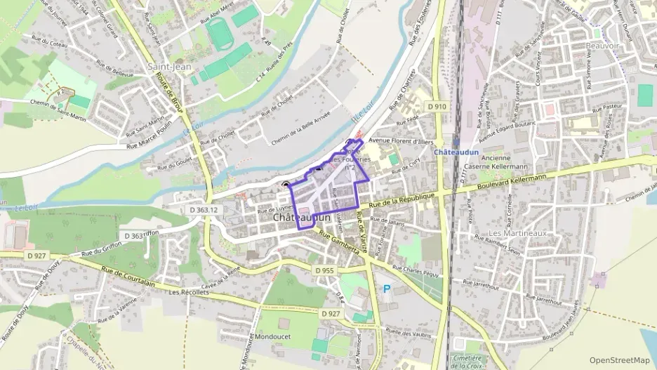 Maison 122 m² six pièces à vendre à Châteaudun Maison 122 m² six pièces à vendre à Châteaudun
