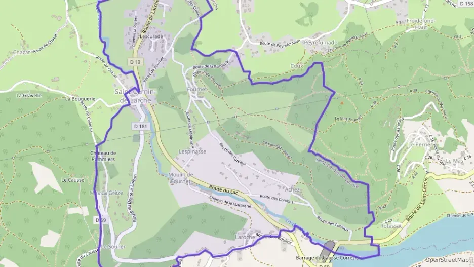 Maison 172 m² six pièces à vendre à Saint-Cernin-de-Larche