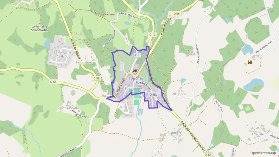 Maison 85 m² cinq pièces à vendre à Eyjeaux Maison 85 m² cinq pièces à vendre à Eyjeaux