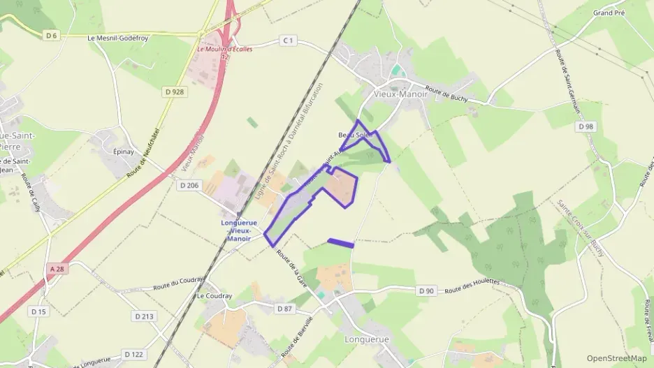 Maison 132 m² quatre pièces à vendre à Vieux-Manoir Maison 132 m² quatre pièces à vendre à Vieux-Manoir