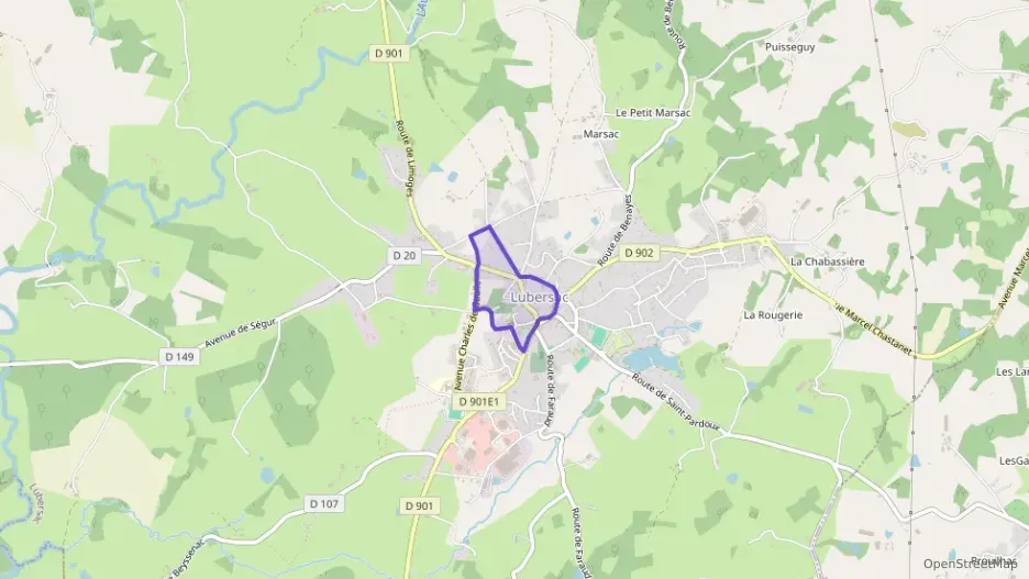 Maison 100 m² cinq pièces à vendre à Lubersac