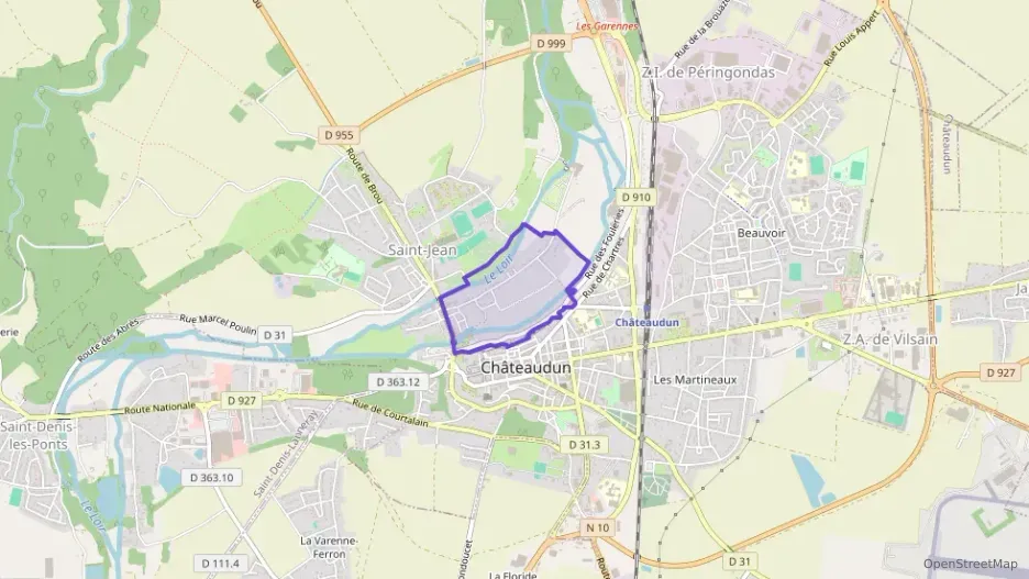 Maison 62 m² trois pièces à vendre à Châteaudun Maison 62 m² trois pièces à vendre à Châteaudun