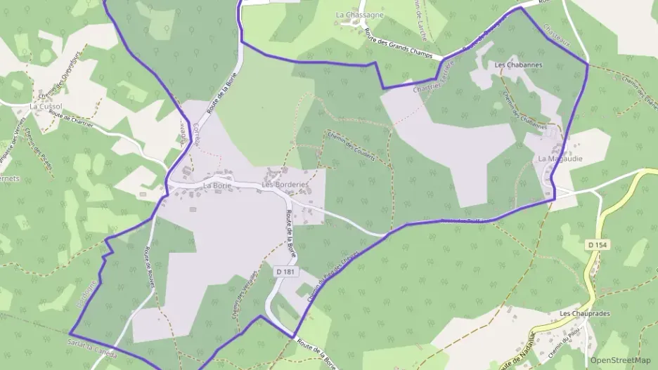 Maison 53 m² deux pieces à vendre à Chartrier-Ferrière Maison 53 m² deux pieces à vendre à Chartrier-Ferrière