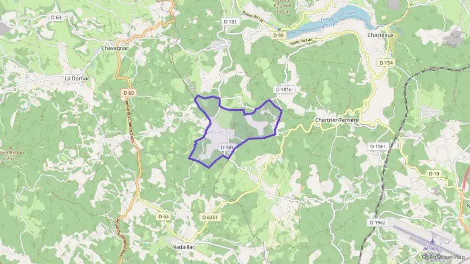 Maison 53 m² deux pieces à vendre à Chartrier-Ferrière Maison 53 m² deux pieces à vendre à Chartrier-Ferrière